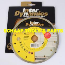 Diamant TEGELzaagblad standaard+ 180 x 25.4 mm | 307181